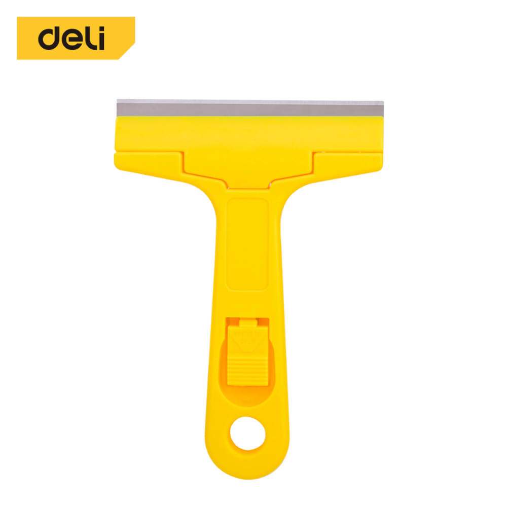 มีดขูดสี DELI EDL4723-YL-01 145มม. สีเหลือง